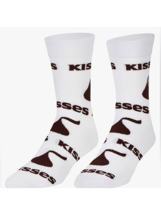 Other - 4/$25 Hersheys Kisses Candy Novelty Crew Socks New Unisex